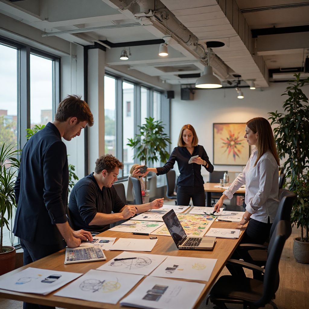 Professional event planning team